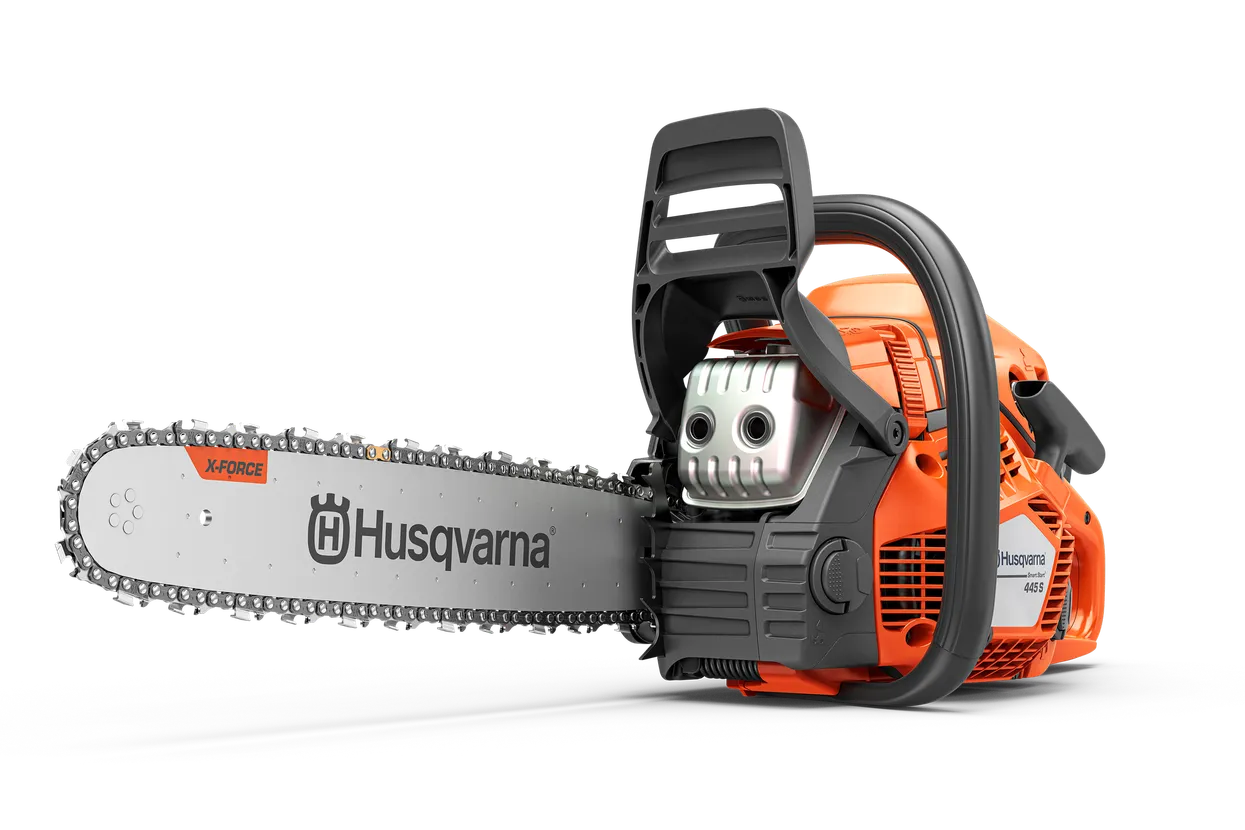 Husqvarna 445S Tronçonneuse thermique - Guide 38 cm