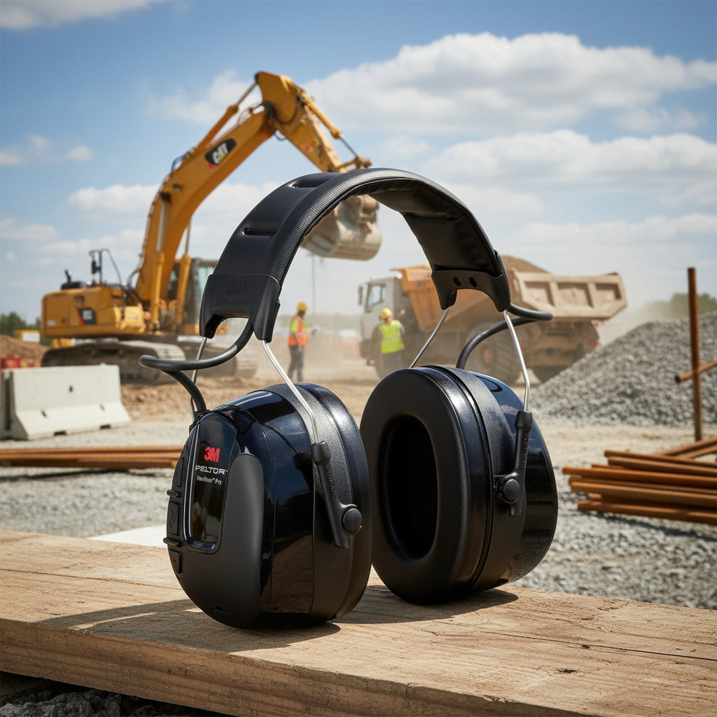 3M Peltor WorkTunes Pro Radio FM avec arceau