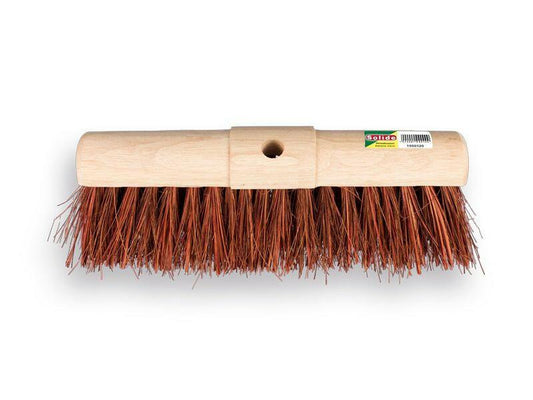 Balai de voirie Solide en fibres de bassine - 45 cm