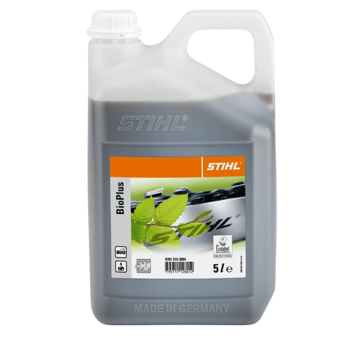 Huile de chaîne STIHL BioPlus - 5 litres