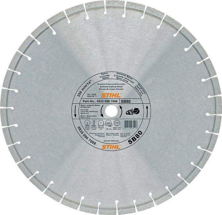 STIHL D‑SB90 Disque à tronçonner diamanté - 350