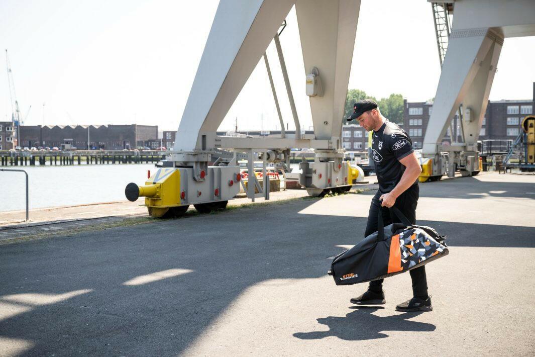STIHL Sac de transport pour tronçonneuse TIMBERSPORTS Edition