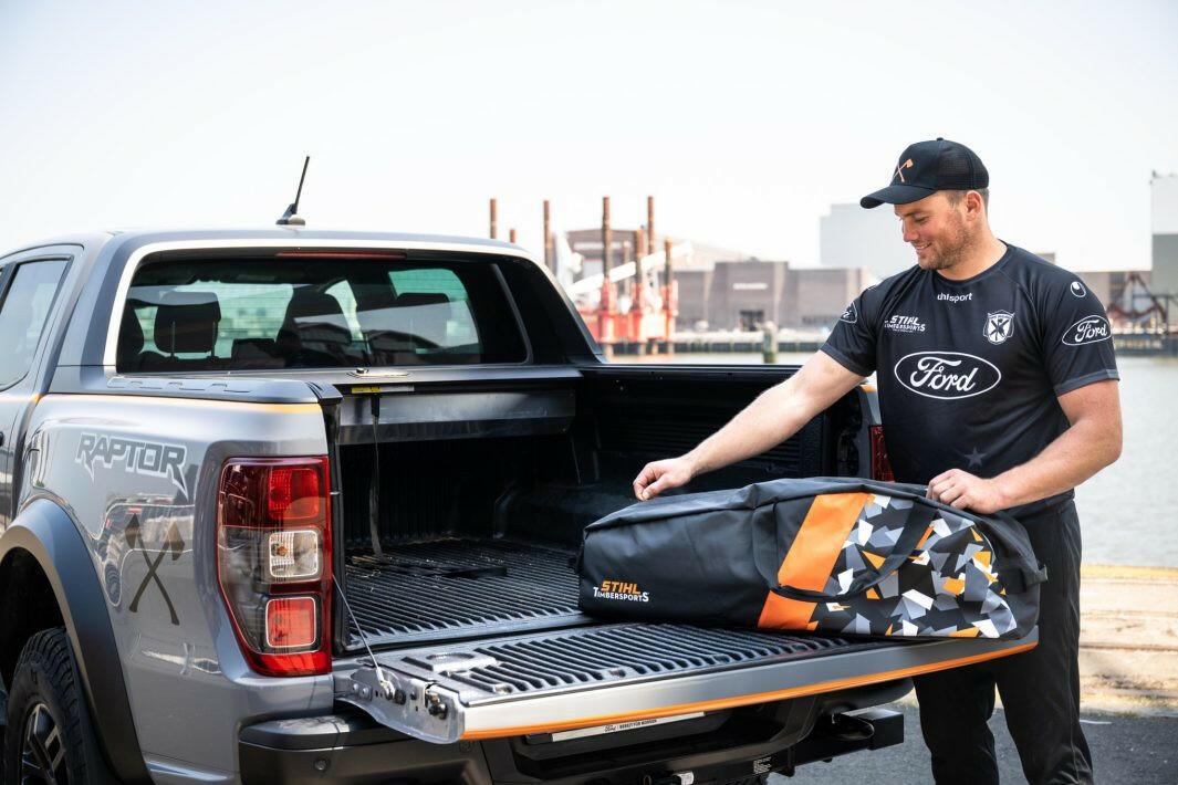 STIHL Sac de transport pour tronçonneuse TIMBERSPORTS Edition