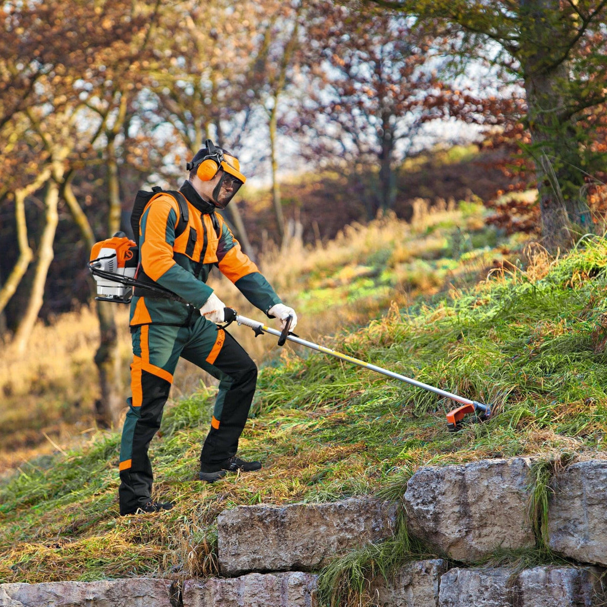 STIHL FR 460 TC-EFM Ruggedragen Bosmaaier