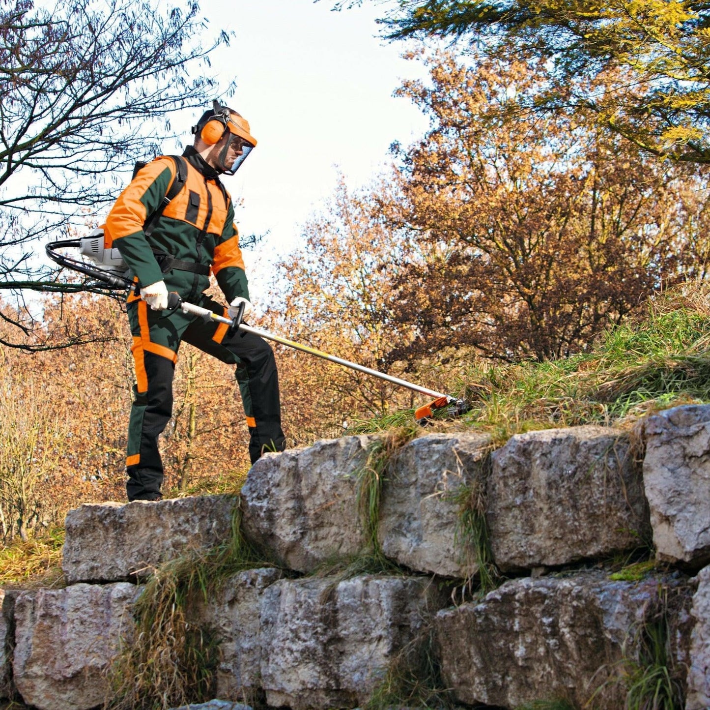 STIHL FR 460 TC-EFM Ruggedragen Bosmaaier