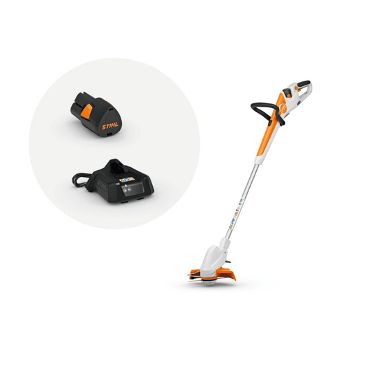 STIHL FSA 30 Coupe-bordures à batterie avec batterie et chargeur - PolyCut 3-2