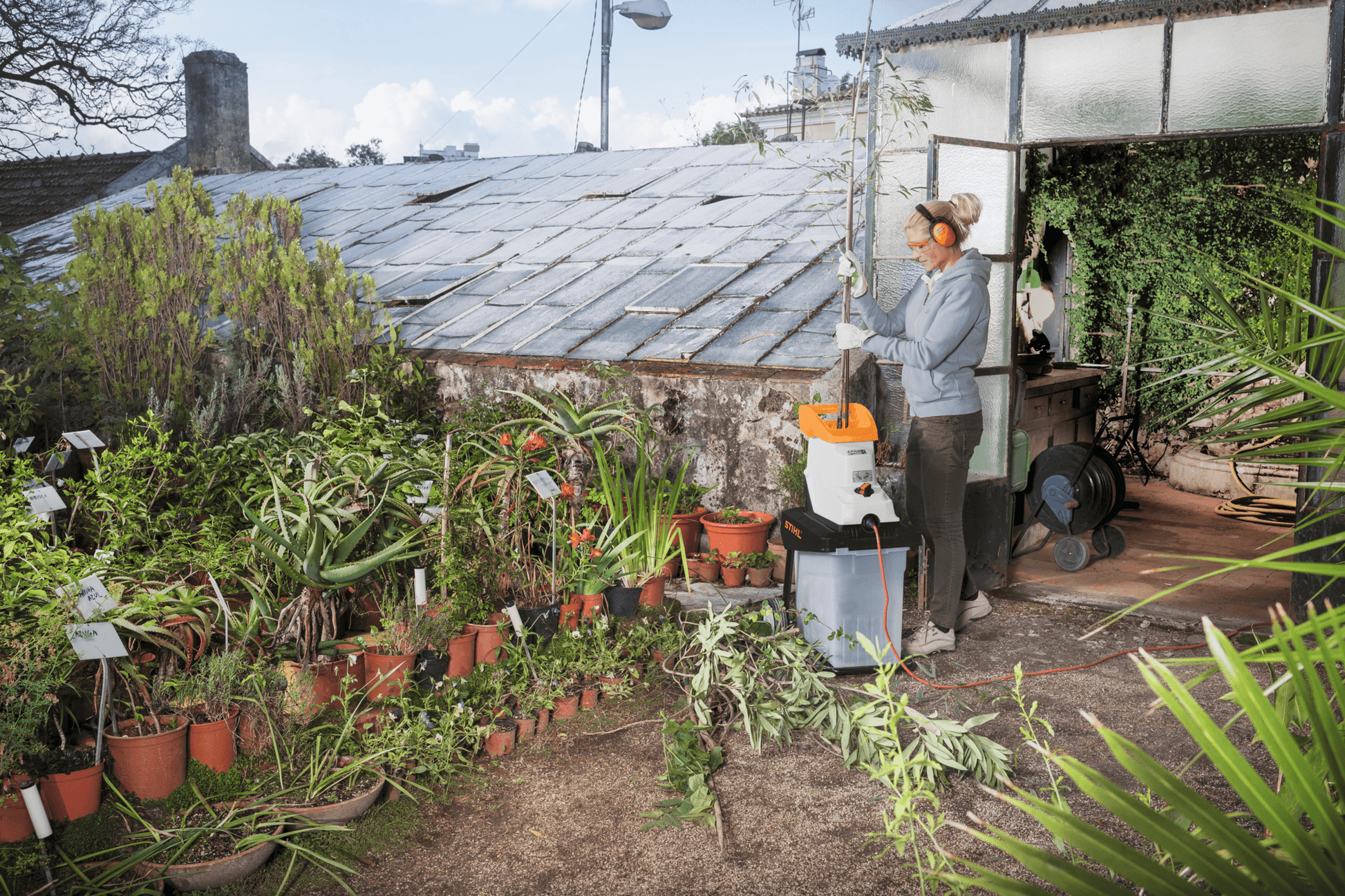 STIHL GHE 135 L Broyeur électrique de végétaux