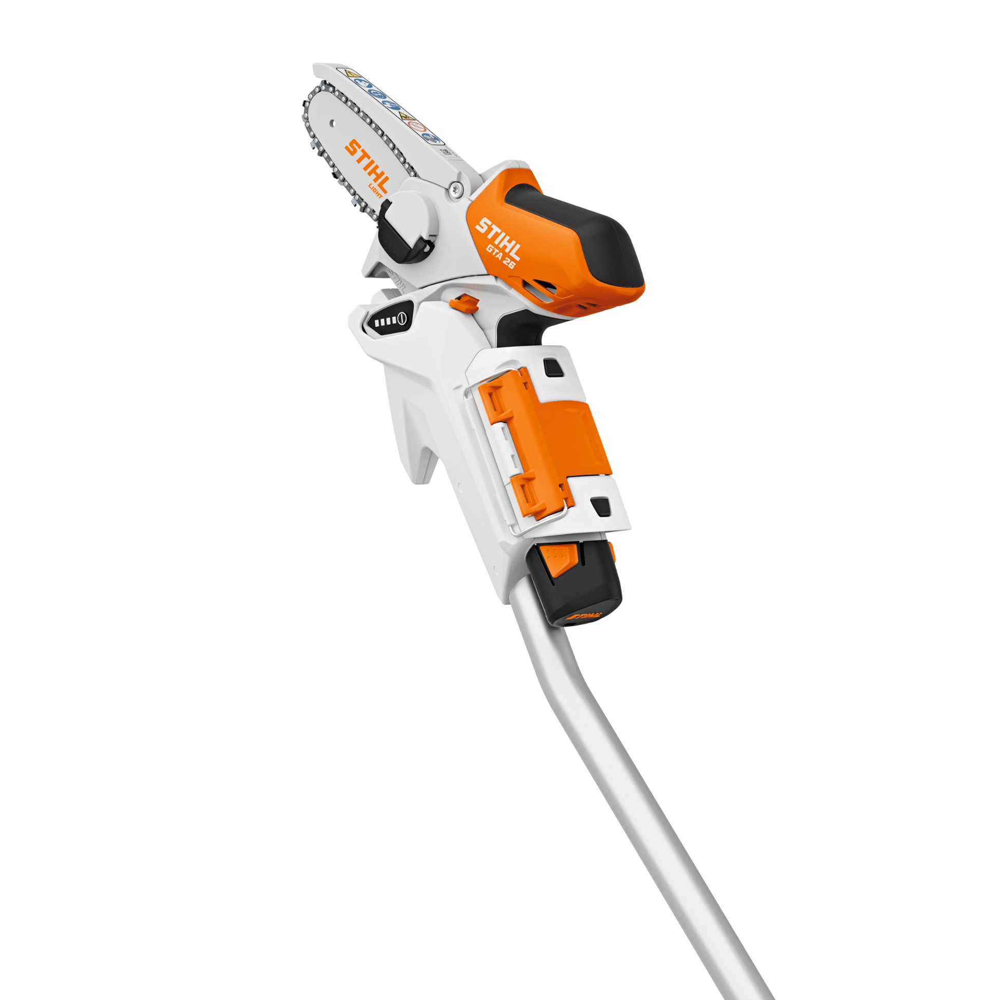 STIHL GTA 26 Scie d’élagage à batterie – Set + Perche d’extension