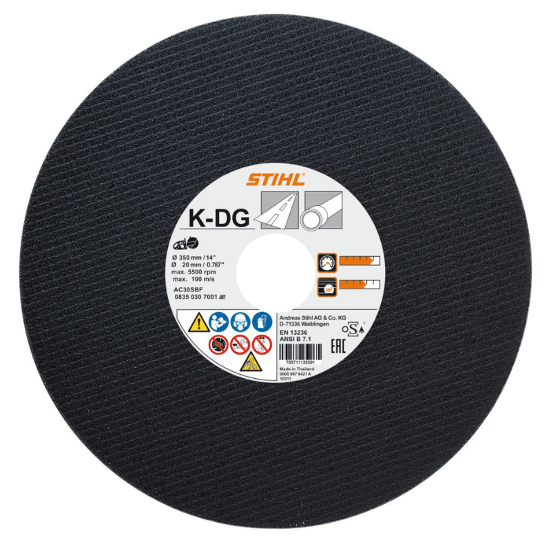 STIHL K-DG Disque à tronçonner en résine - 300 mm
