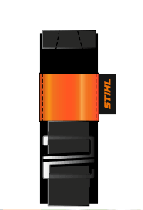 STIHL Support de craie pour Advance X‑Flex