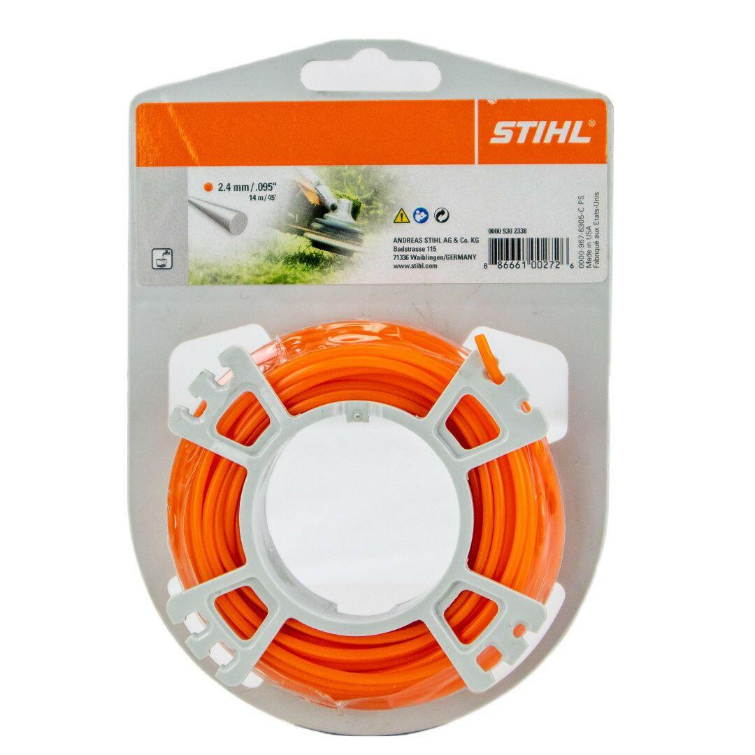 STIHL Fil de coupe rond - 2,4 mm - 14 mètres