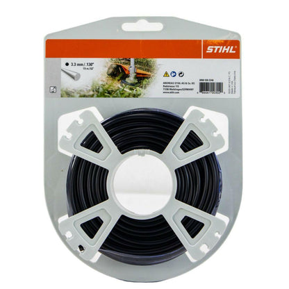 STIHL Fil de coupe rond - 3,3 mm - 19 m