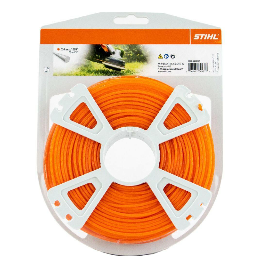 STIHL Fil de coupe Rond & Silencieux - 2,4 mm - 253 mètres