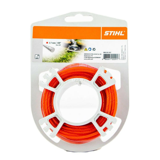 STIHL Fil de coupe rond et silencieux - 2,7 mm - 9 mètres