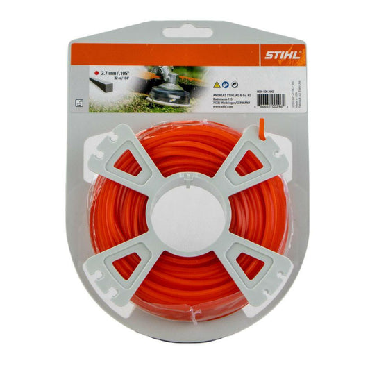 STIHL Fil de coupe carré - 2,7 mm - 347 mètres