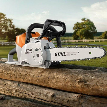 STIHL MSA 200 C-B Tronçonneuse à batterie - Machine nue - 35 cm
