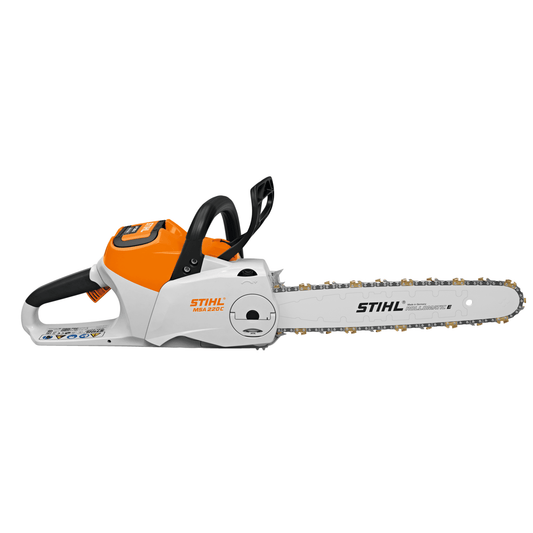 STIHL MSA 220 C-B Tronçonneuse à batterie - Machine nue - 35 cm