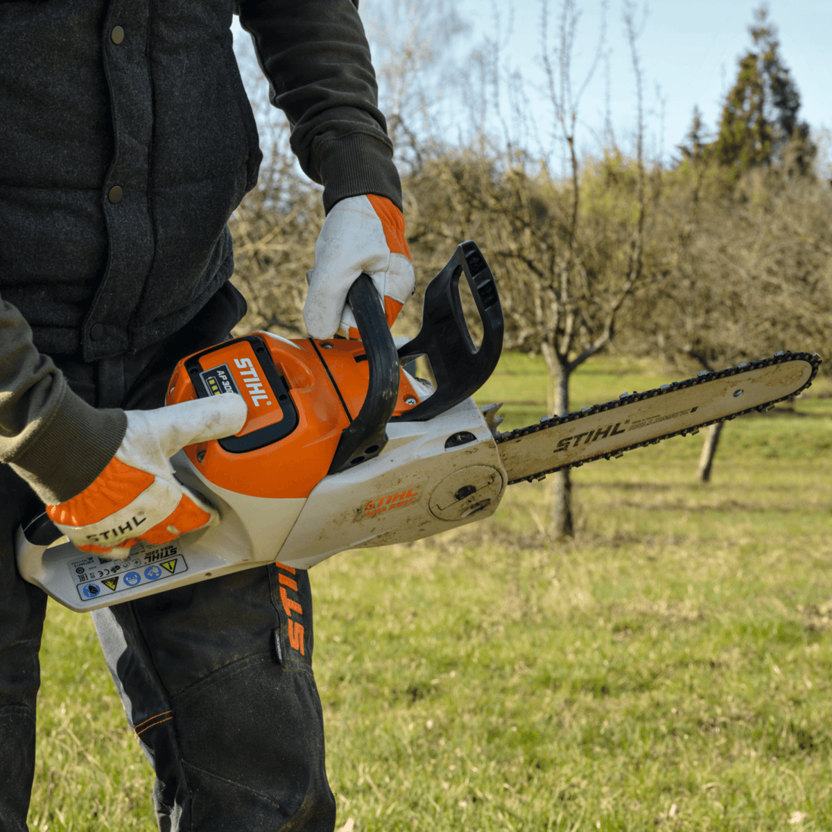 STIHL MSA 220 C-B Tronçonneuse à batterie - Machine nue - 35 cm