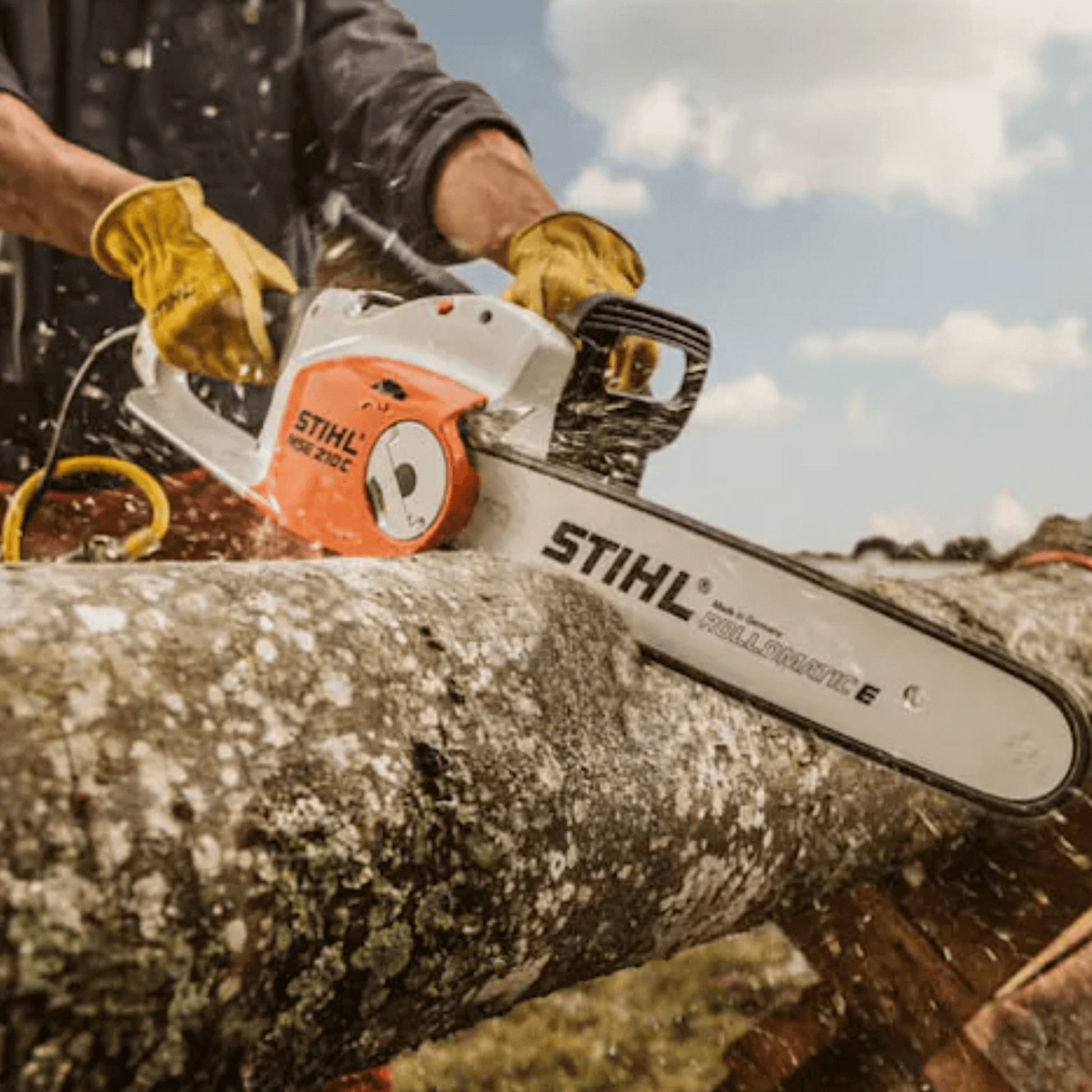 STIHL MSE 210 C-B Tronçonneuse électrique - 40 cm