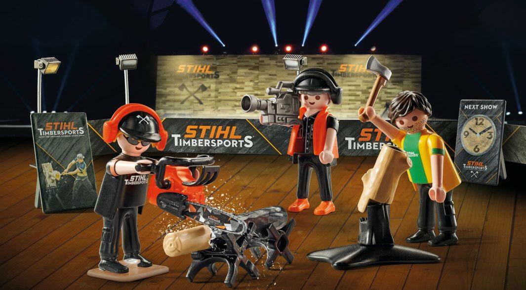 STIHL Playmobil Set Édition TIMBERSPORTS