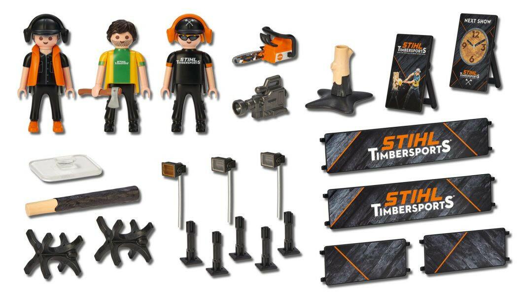 STIHL Playmobil Set Édition TIMBERSPORTS