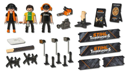 STIHL Playmobil Set Édition TIMBERSPORTS