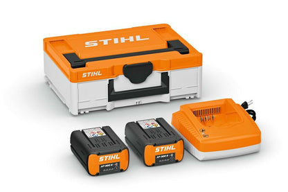 STIHL Power Box PREMIUM avec 2x batteries AP 300 S et chargeur rapide AL 501