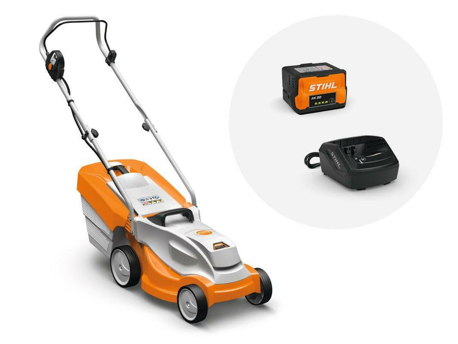 STIHL RMA 235.1 Tondeuse à batterie – set avec batterie AK 20 et chargeur AL 101