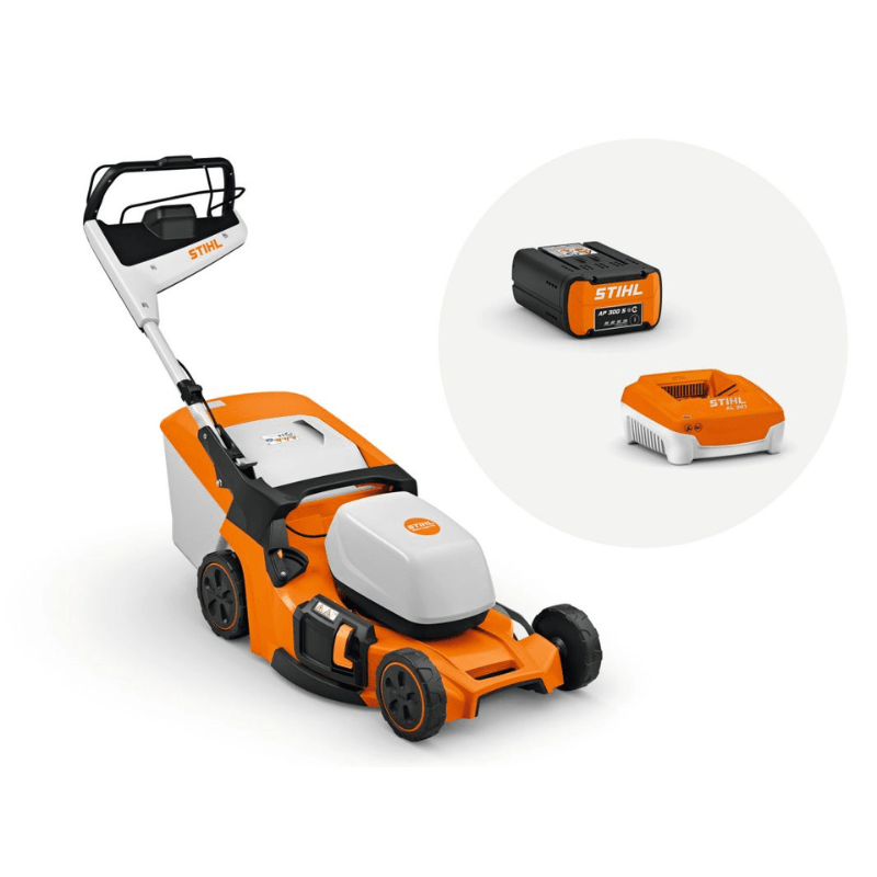 STIHL RMA 453.3 PV Tondeuse à batterie - AP 300 S + AL 301