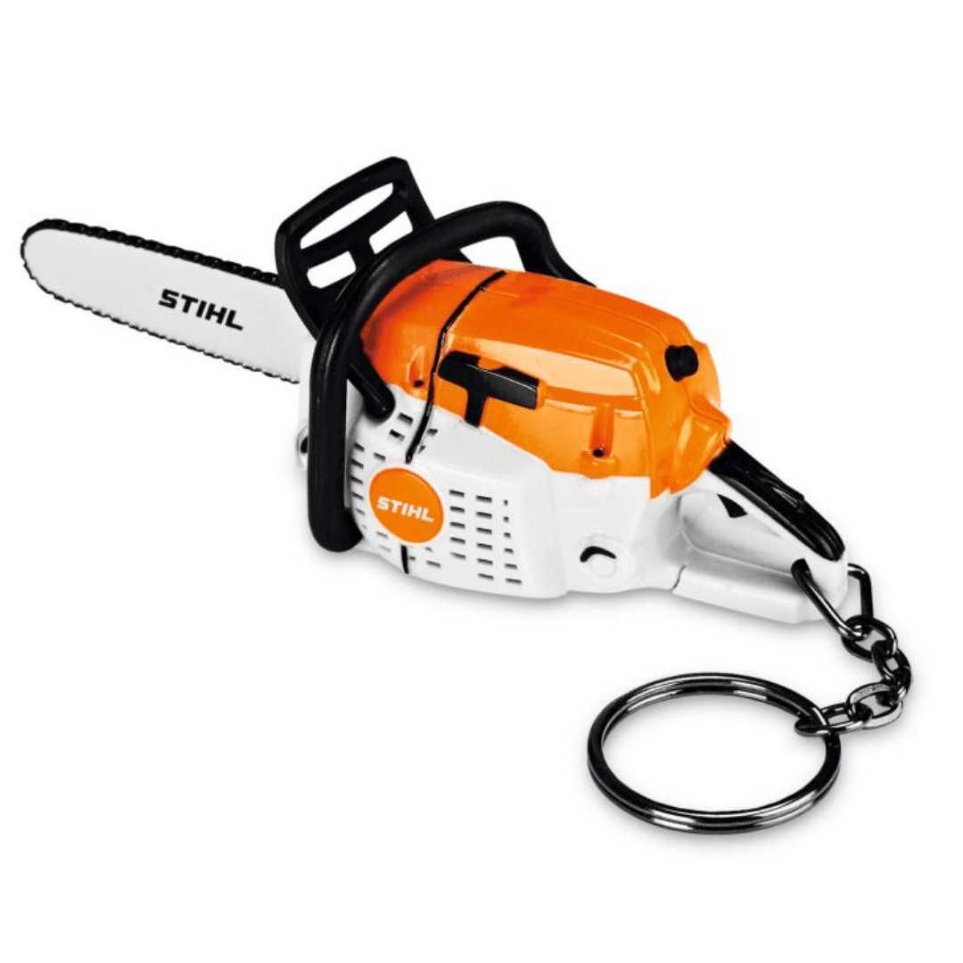 STIHL Porte-clés tronçonneuse avec son