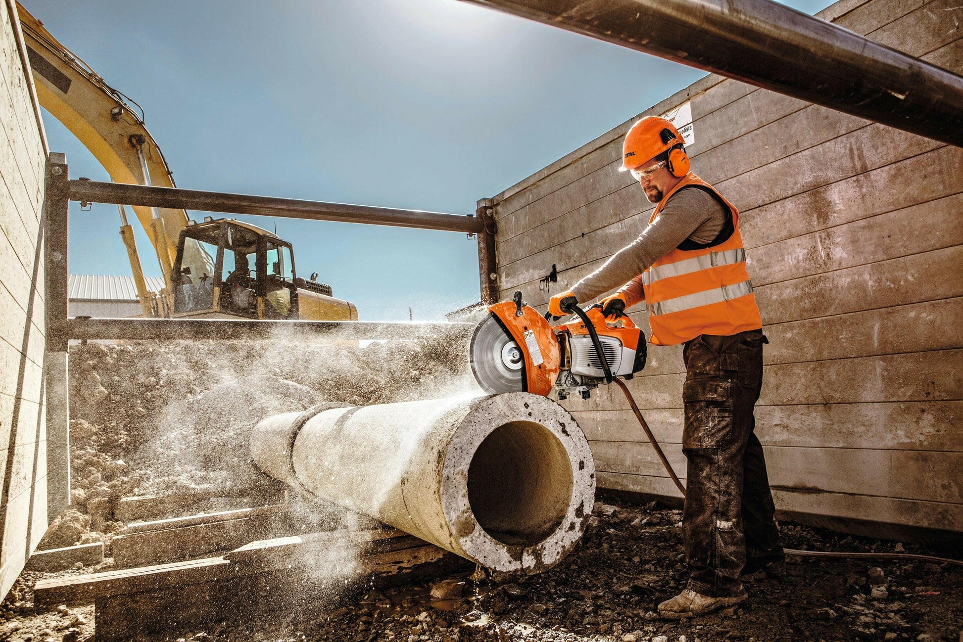 STIHL TS 440 Découpeuse à disque thermique