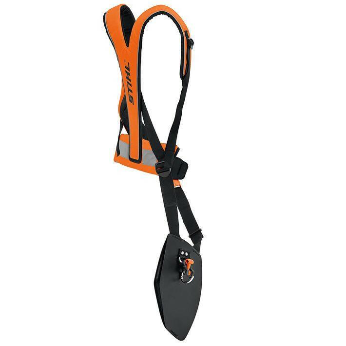STIHL Harnais universel ADVANCE pour débroussailleuses - PLUS Orange fluorescent