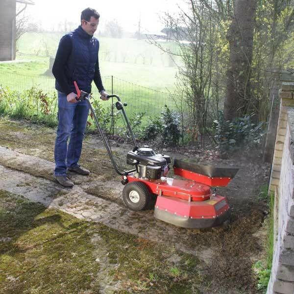 Tielbürger TW50 Désherbeuse à brosse thermique - Moteur B&S