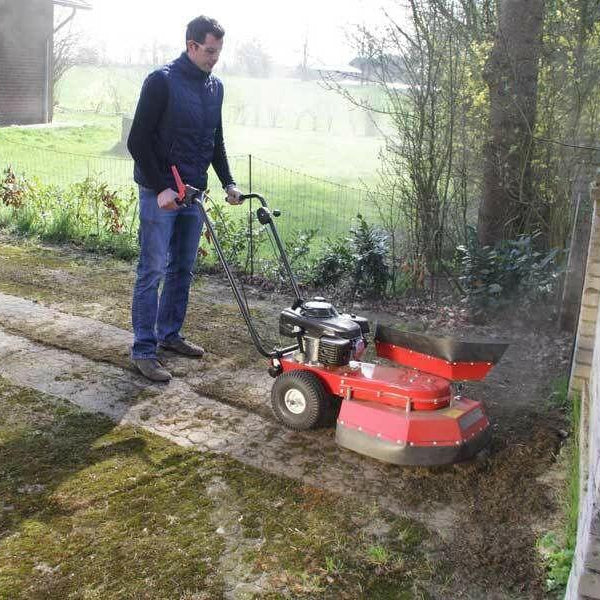 Tielbürger TW50S PRO Désherbeuse à brosse thermique