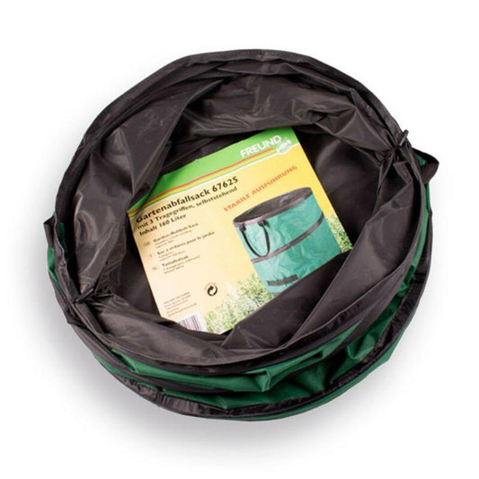 Sac à déchets de jardin Pop-Up - FREUND Profi 160 L avec ressort