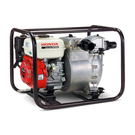 Honda WT 20 pompe eaux chargées - 700 l/min